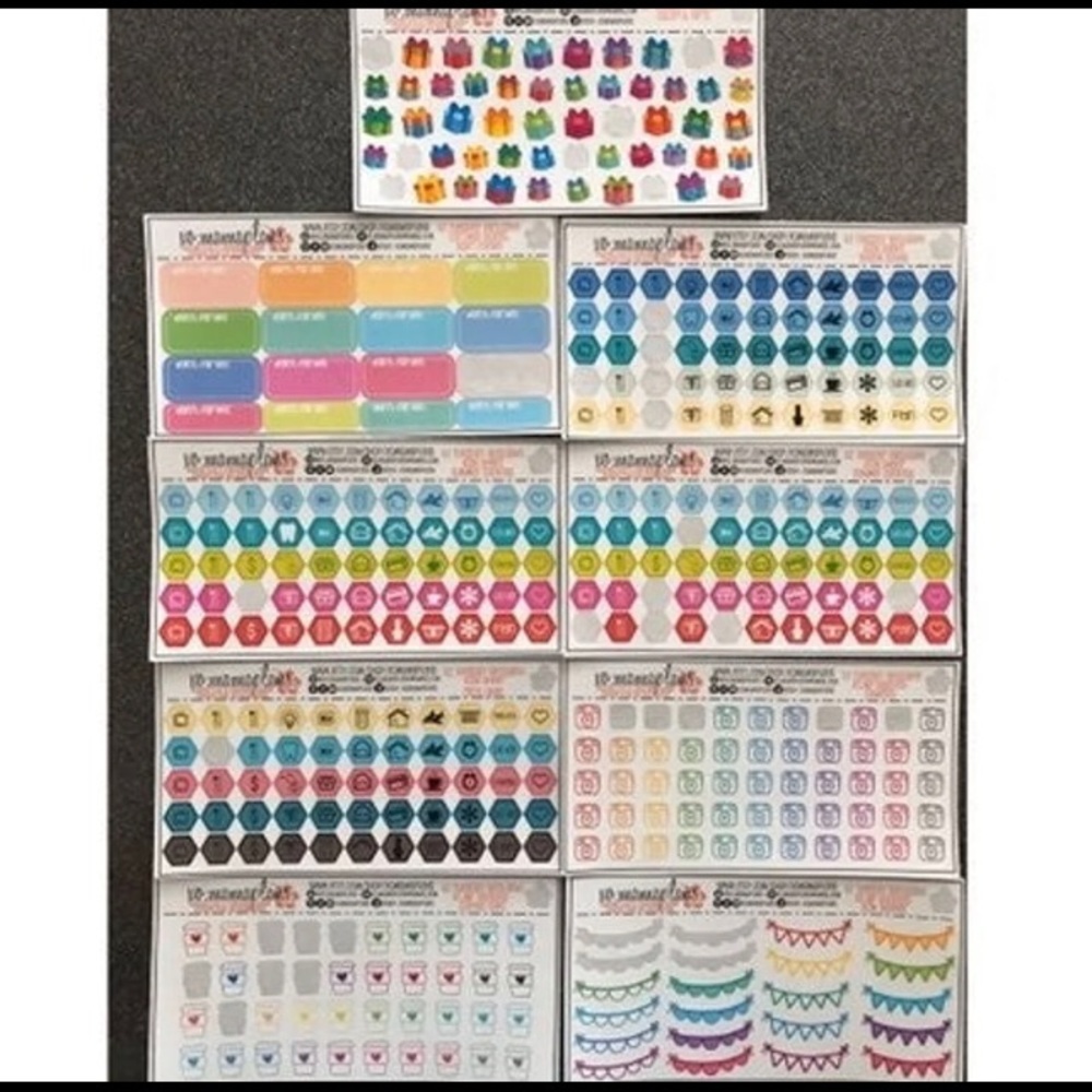 icon+functional stickers